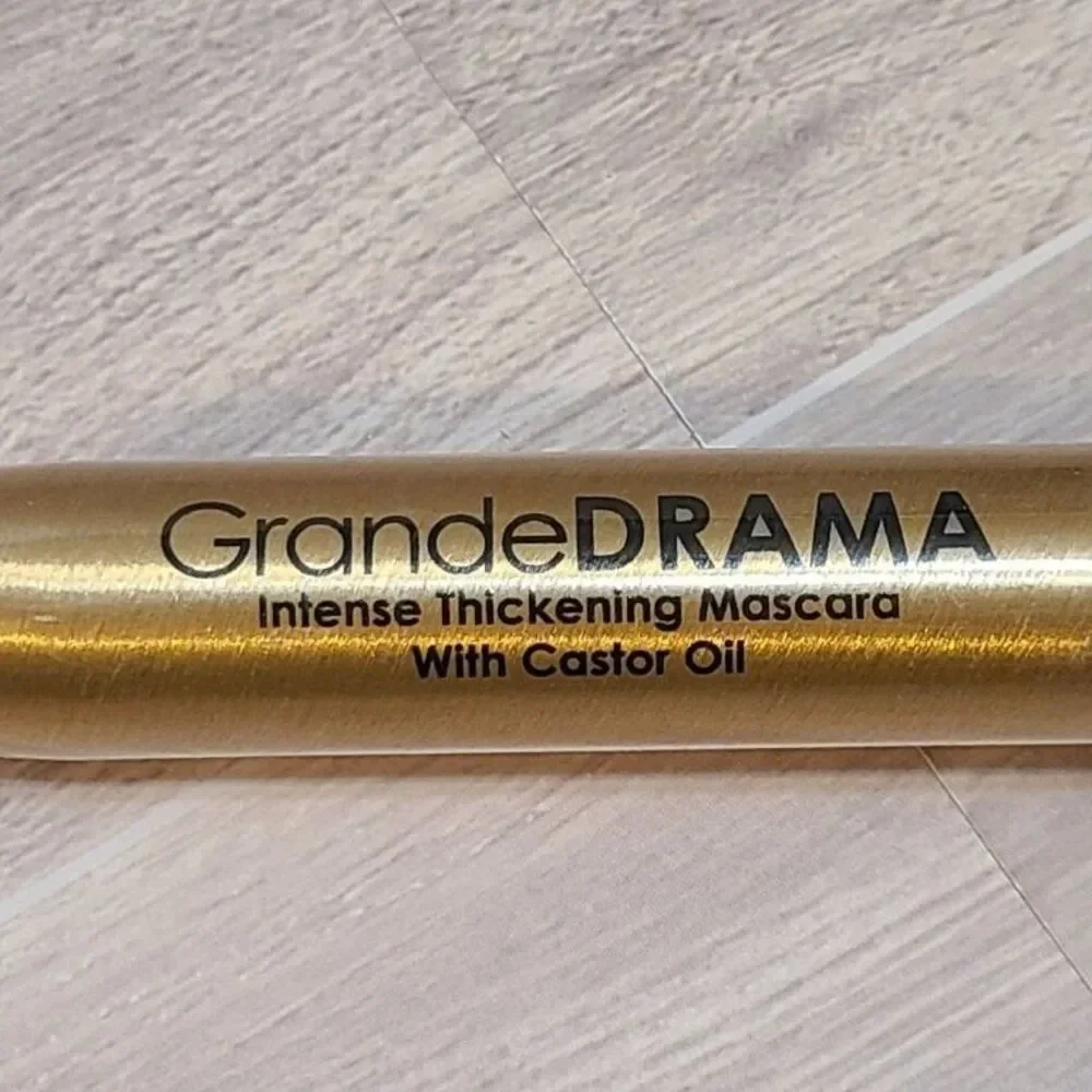 Grande DRAMA Intense Thickening Mascara Castor Oil Black Sealed Volumizing .32oz